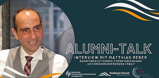 Alumni Talk with graduate Matthias Reber