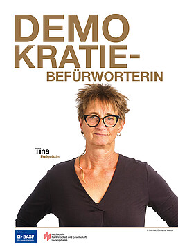 Tina Demokratiebefürworterin