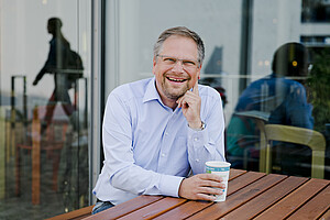 Portraitbild Andreas Schuelke vom Studierendenwerk Vorderpfalz