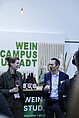 Pauline Baumberger-Brand and Prof. Dr. Marc Dressler (Image: Weincampus Neustadt)