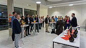 Group at a wine tasting