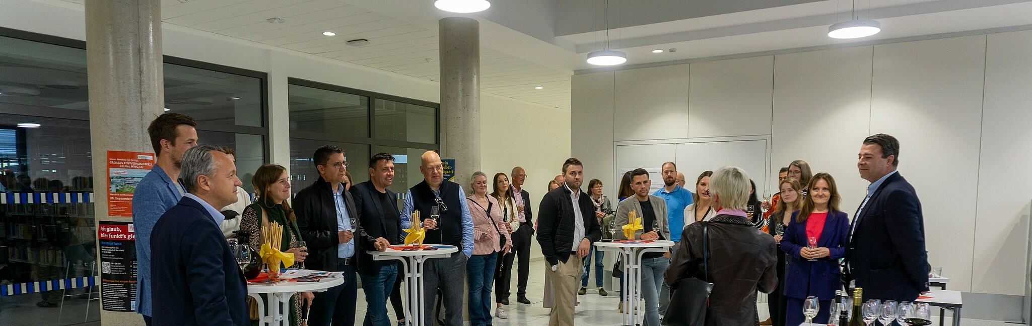 Group at a wine tasting