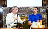Breitenbach_Zverev_5 Zverev and Breitenbach at the press conference