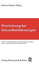 Buch Titelblatt: Priorisierung bei Gesundheitsleistungen
