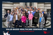 251006_VBHC_Berlin_Eierdanz Group photo of the participants at the Value-Based Healthcare seminar at TU Berlin