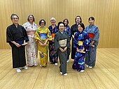 Group photo in kimono